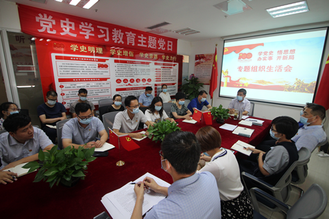 黨總支召開“學(xué)黨史、悟思想、辦實事、開新局” 專題組織生活會